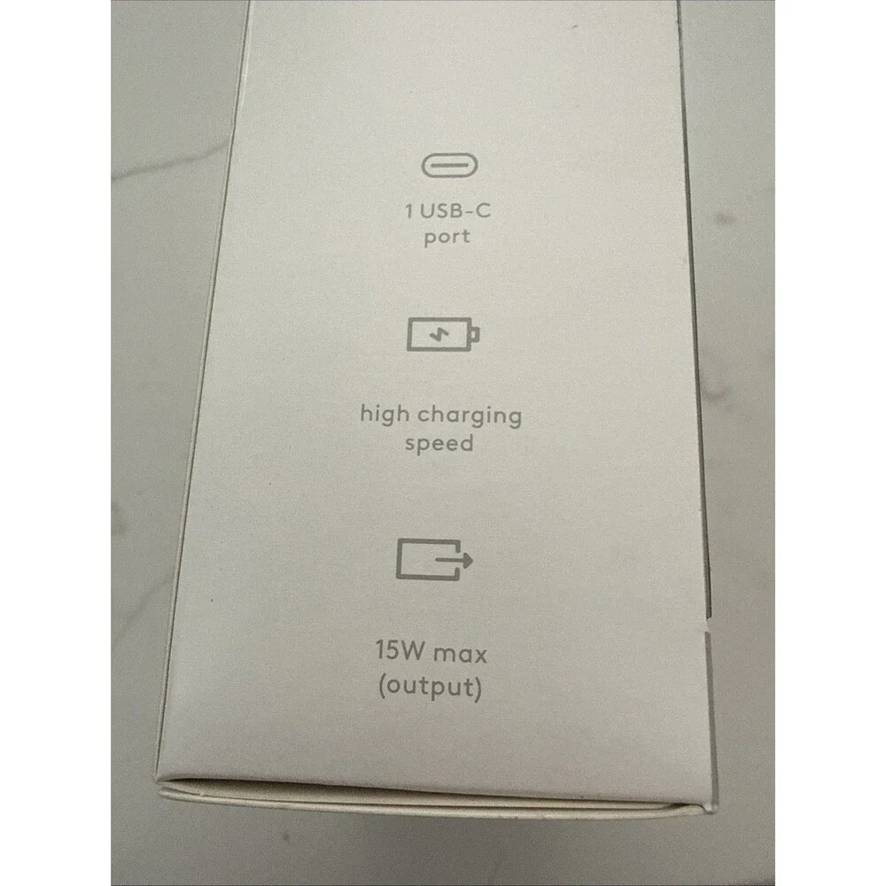 Single Port USB-C Wall Charger 15W- heyday Doughnut